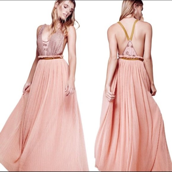 Free People Cleo Maxi Dress size 0 - Picture 7 of 13